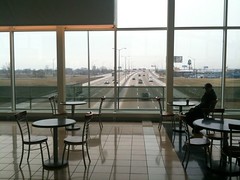Down on the road, the Illinois Tollway