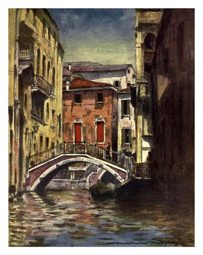 016- El canal Osmarin-Venice – 1904-Dorothy Menpes