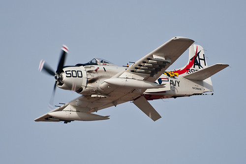 Warbird picture - A-1 Skyraider