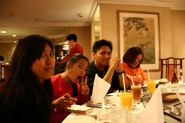 Last night at HK: Dinner at Chinese resto