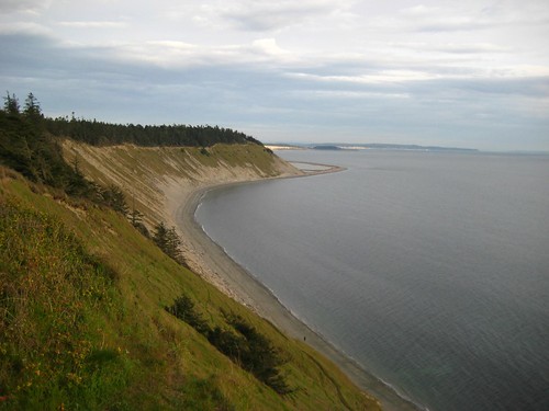 This was our view from the bluff at Fort Ebey.  No wonder the group camp is called 