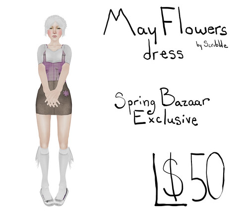 may flowers dress ad