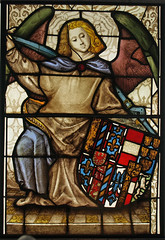 zi Stained glass from the Chapel of the Holy Blood, after Conservation. Musuem no. C444-1918 after treatment