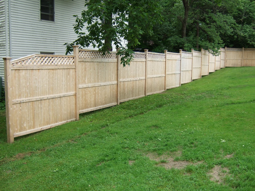 Estimates For New Wcedar Privacy Fencing 70 Backyard