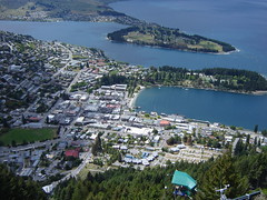 View down to Queenstown