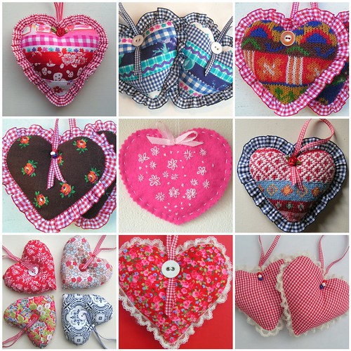 Dutch colour hearts