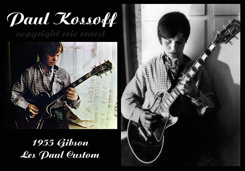 Paul Kossoff 1955 Gibson Les Paul Custom guitar Free collection Burst live collection Black Cat Bones