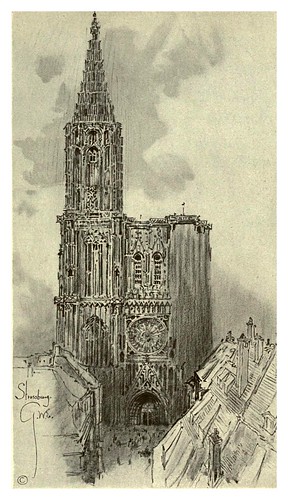 019- Catedral de Estrasburgo-Alsace-Lorraine-1918- Edwards George Wharton