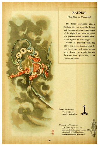 006-El dios del trueno-Mythological Japan  the symbolisms of mythology in relation to Japanese art (1902)- Francis Alexander Otto