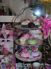 Tea cake display