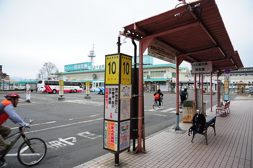 Bus Stop for Chuson-ji / 岩手県交通バス 中尊寺方面