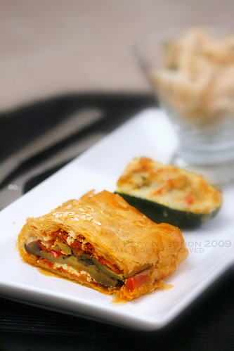 Roasted Vegetable Pastry