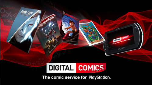 PlayStation Digital Comics Banner