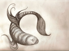 Fish Drawing - Avia Venefica