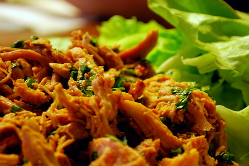 Spicy Asian Chicken Lettuce Cups