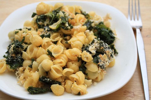 Mac and Cheese with Kale