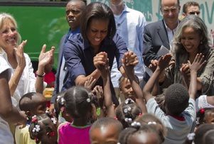 Haiti Michelle Obama