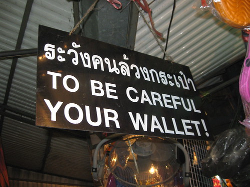 As always in Bangkok...