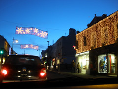 Christmas lights in Bray