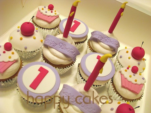 cakes for girls 1st birthday. 1st Birthday Cupcakes