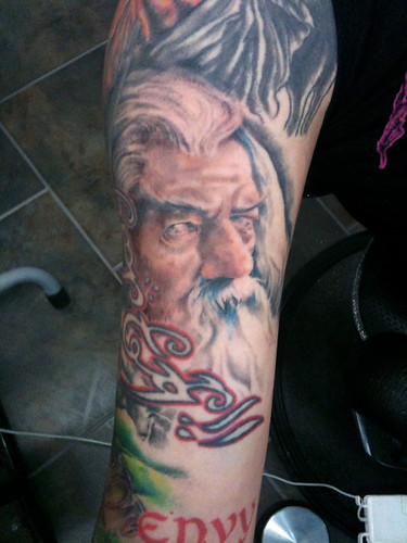 Allen Tattoo's photostream (903) · Gandalf - In Progress 