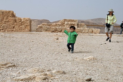A wandering Aramean (?) at Masada