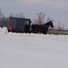 Horse and buggy in snow
