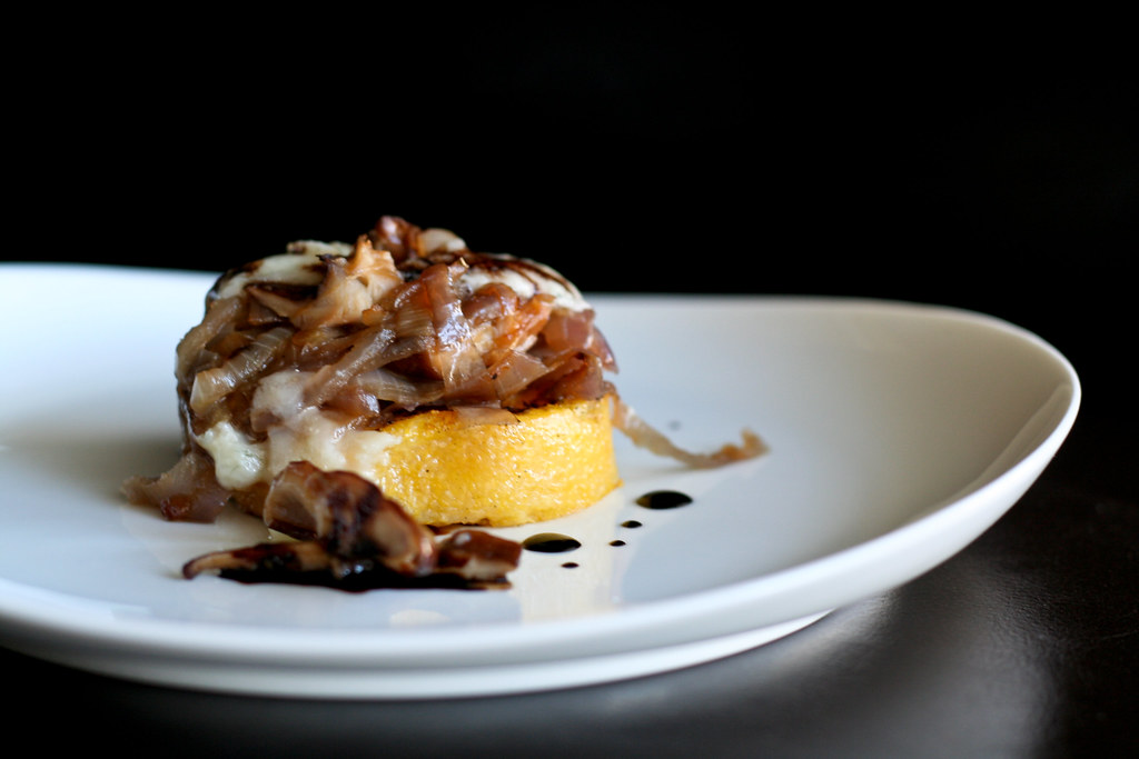 Grilled Polenta with Shiitakes, <a href=