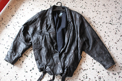 amazing leather jacket $15