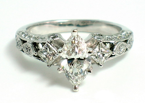 brilliant cut engagement rings. Marquise Brilliant Cut Diamond