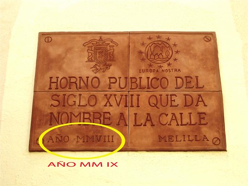 Horno del S XVIII, Melilla La Vieja