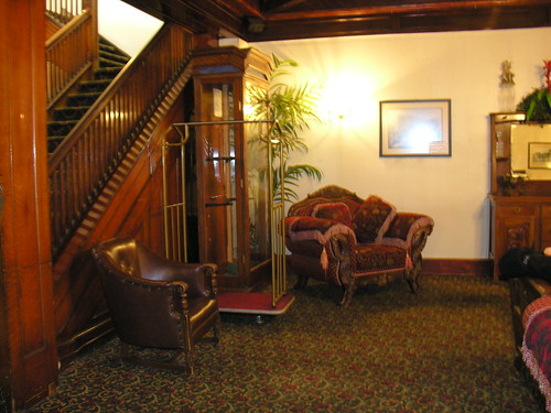 Parlor and staircase