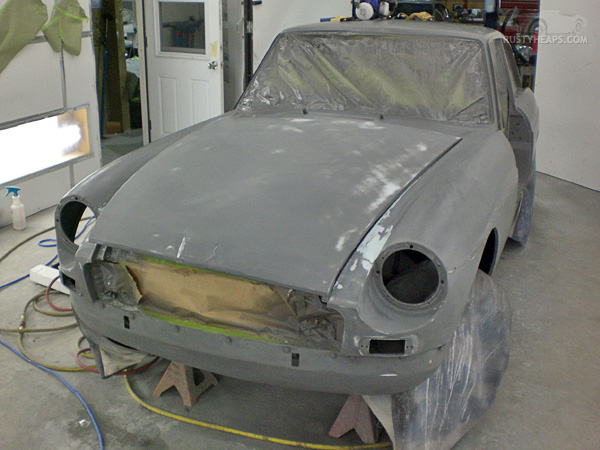 1967 MGB GT Repaint