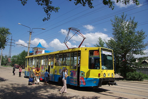 Ulan-Ude tram 71-608K 67 ©  trolleway