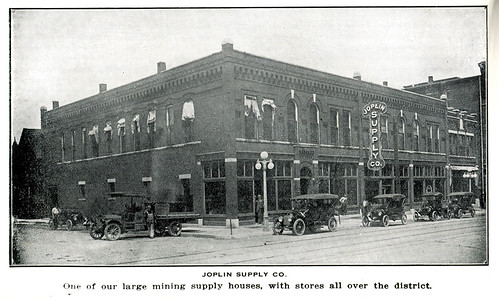 The Joplin Supply Company building at Fourth and Wall Streets.