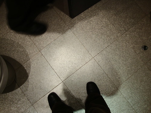 funky bathroom floor