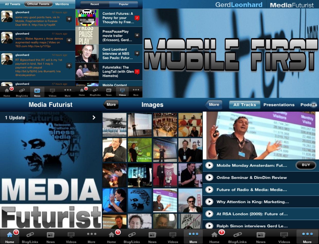 gerd leonhard media futurist iphone app mobile first