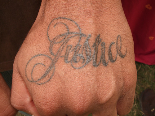 cursive letters tattoo tattoo