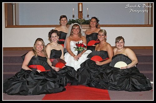 Bride & her ladies