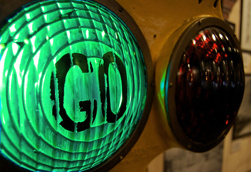 Green light = Go