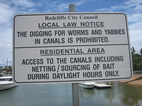 No digging for yabbies in Recliffe