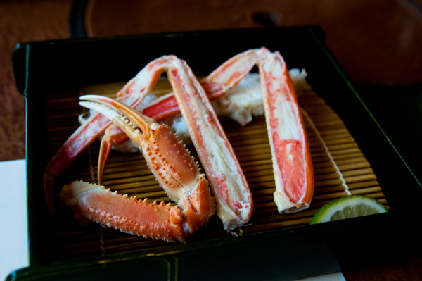 Osaka crab lunch