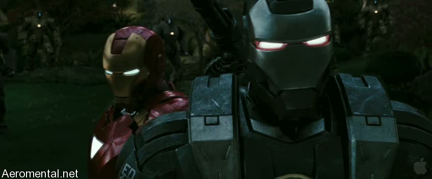 Iron Man 2 Trailer 2 War Machine masks on