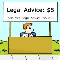 DONT SETTLE FOR CURBSIDE ADVICE.  CONSULT A REAL LAWYER...FOR FREE!