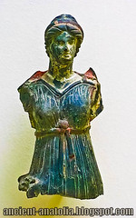 Phyrgian ceramic vase at Museum of ancient Gordium City