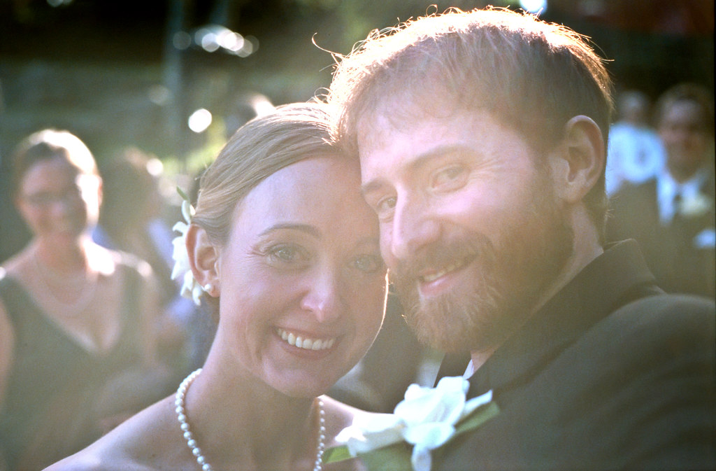 Just Married, Christine Watkins Rissmeyer and Jonathan Rissmeyer, Camden, Maine