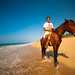Riding a horse on Acapulco beach on a saturday morning... Priceless.