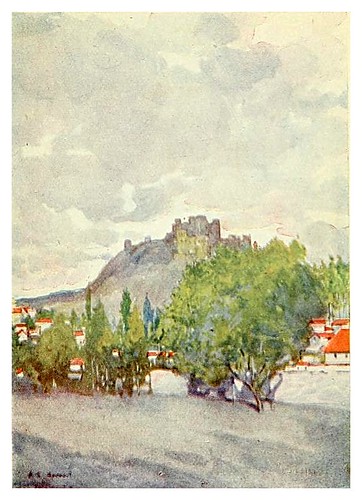 010-Through Portugal 1907- A.S. Forrest- El castillo en Leiria