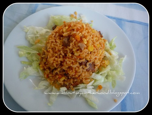 Tomato Ketchup Fried Rice