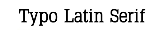 typo-latin-serif